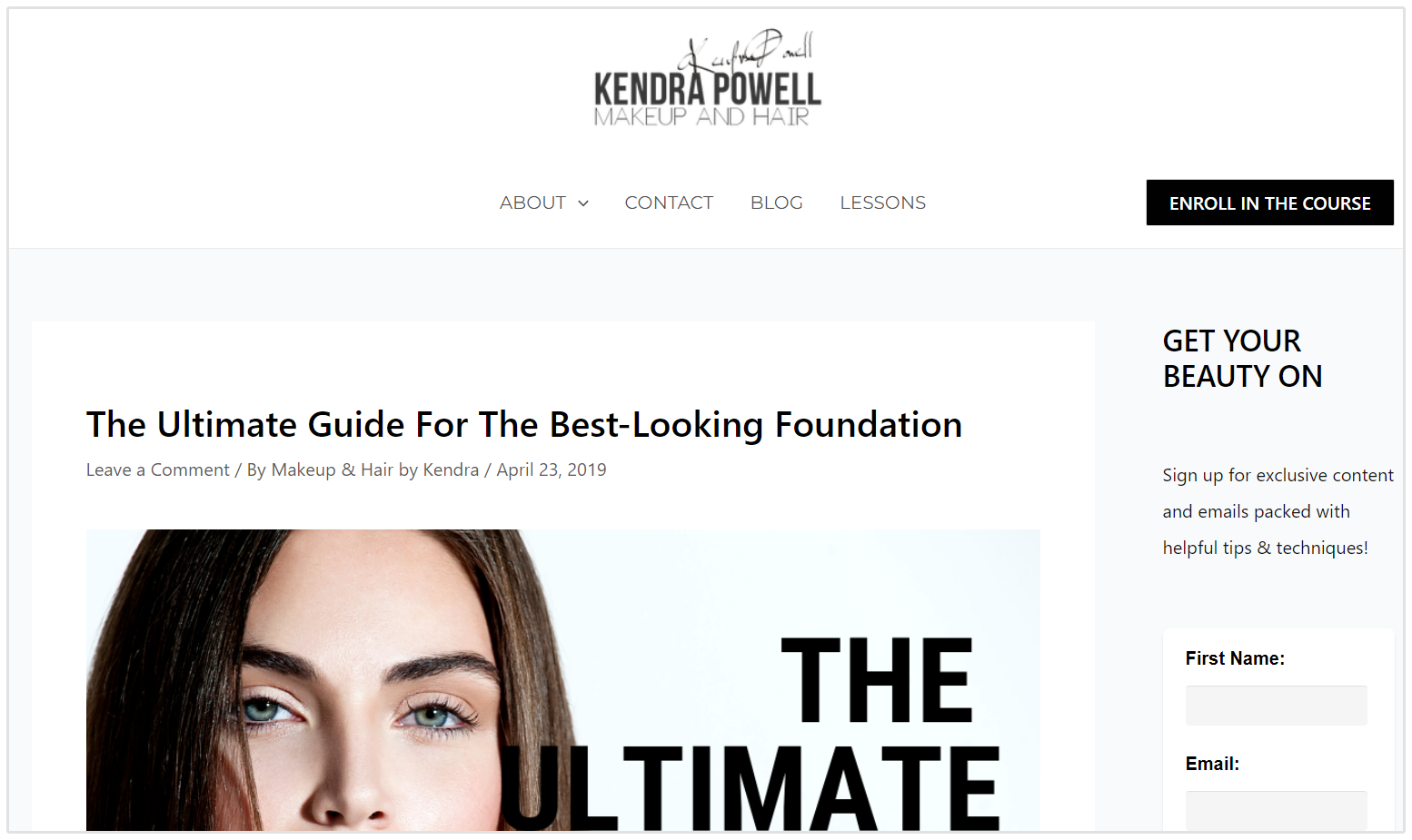 Aset yang Dapat Dihubungkan Kendra Powell Beauty Blog